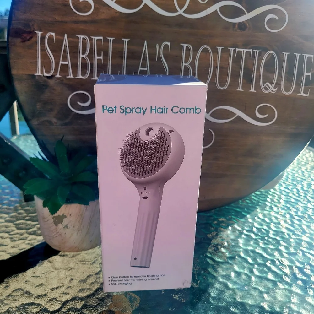 Atlamia Pet Spray Hair Comb